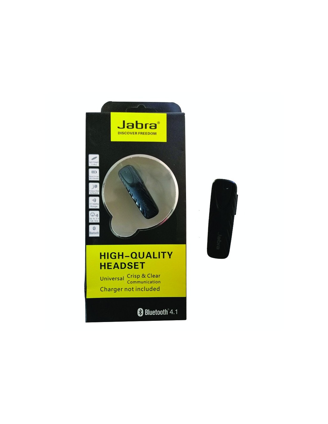 kit Bluetooth oreillette Jabra Noir image 0