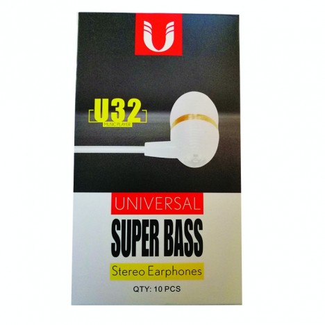 Ecouteurs U32 Blanc