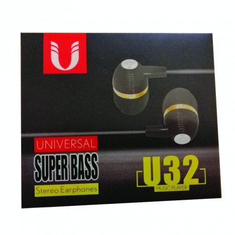 Ecouteurs U32 Noir