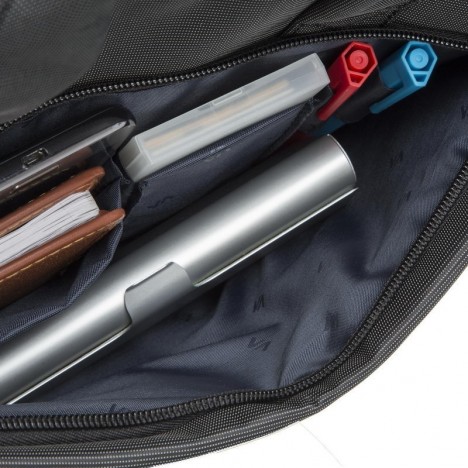 SACOCHE POUR PC PORTABLE RIVACASE 13.3" NOIR