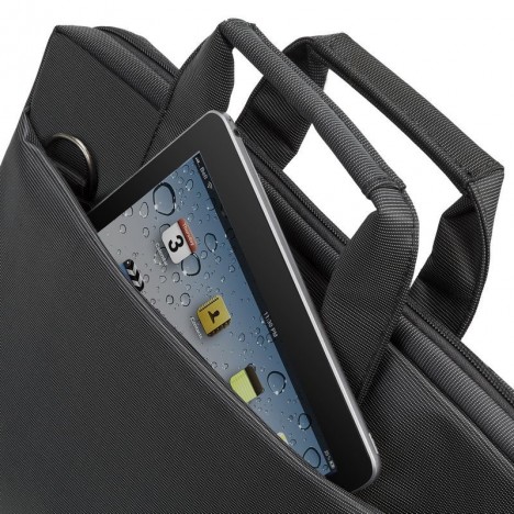 SACOCHE POUR PC PORTABLE RIVACASE 13.3" NOIR