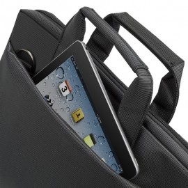SACOCHE POUR PC PORTABLE RIVACASE 13.3" NOIR