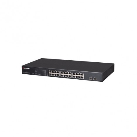 Switcheur 24 Port Poe 10/100/100 Intellinet avec 2 ports SFP