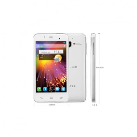 Téléphone Portable Alcatel OT6010D Star / Double SIM / Blanc