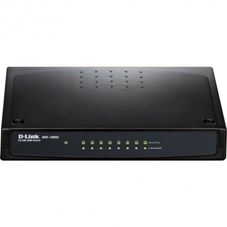 Switch D-Link 8 ports Gigabit 10/100/1000Base-T