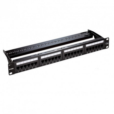PANNEAU DE BRASSAGE D-LINK 24 PORTS CAT 5E UTP