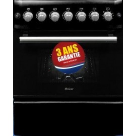 Orient cuisiniére avec toune broche noire 60-60TN