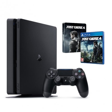 Sony PlayStation 4 Slim / 1 TB CUH-2115B + JUSTE CAUSE 4