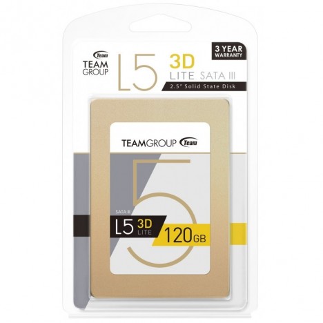 DISQUE DUR INTERNE SSD TEAMGROUP L5 LITE 3D / 120 GO