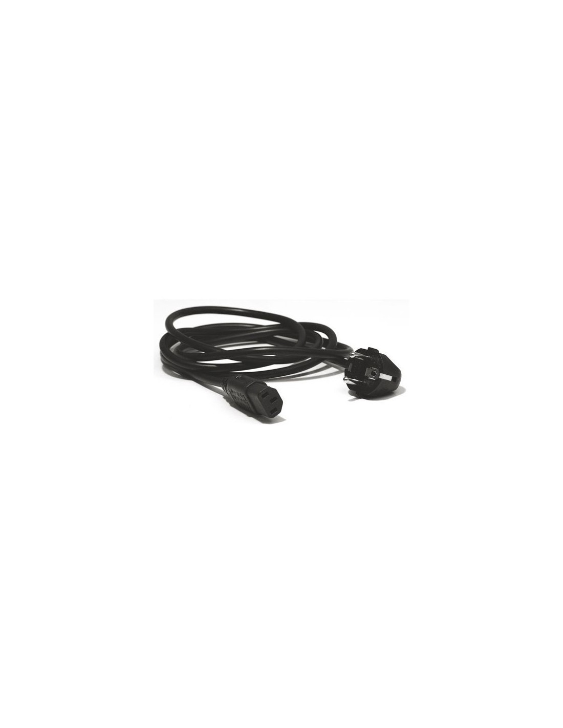 Câble D'alimentation Profitec T31 - 10 M, Fiches Coudée Et Droite - Pour PC, écrans, Appareils Froids - 6A/250V