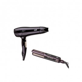 Sèche-cheveux 2000 W + Lisseur 45 W FAKIR