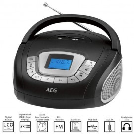 Radio portable FM Noir SR4373-BK