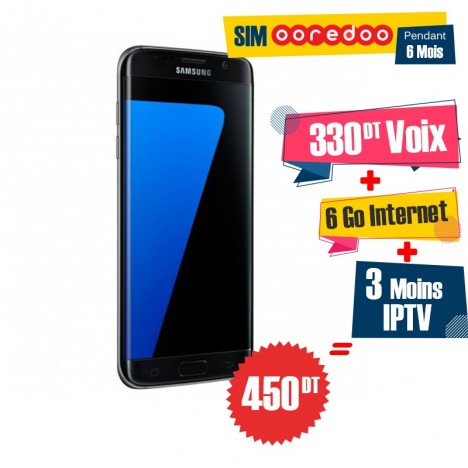Téléphone Portable Samsung Galaxy S7 Edge / Noir Téléphone Portable Samsung Galaxy S7 Edge / Noir