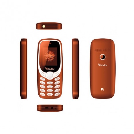 Téléphone Portable CONDOR F6 Double Sim - Orange