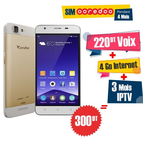 Smartphone CONDOR Plume P7 4G - GOLD image 0