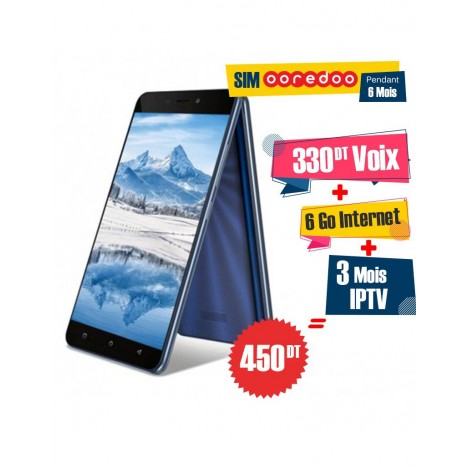 Slide  #1 Téléphone Portable Condor Plume P8 Lite / Double SIM / Bleu