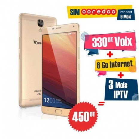 Slide  #7 Téléphone Portable Condor Allure A100 Lite / Double SIM / 4G + 1 Mois IPTV Offert