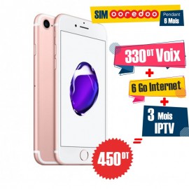 Téléphone Portable Apple iPhone 7 / 32 Go / Or rose Téléphone Portable Apple iPhone 7 / 32 Go / Or rose
