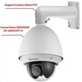 Caméra de Surveillance Speed Dôme HIKVISION DS-2AE4225T-D 2MP Turbo Caméra de Surveillance Speed Dôme HIKVISION DS-2AE4225T-D 2MP Turbo