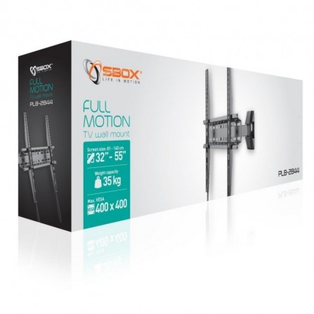 Support Mural avec inclinaison SBOX PLB-2844 32"-55" 2