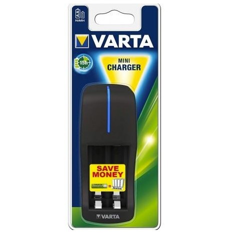 VARTA - MINI CHARGEUR DE BATTERIE 2 SLOTS