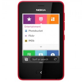 Téléphone Portable Nokia Asha 501 / Double SIM / Rouge Brillant Téléphone Portable Nokia Asha 501 / Double SIM / Rouge Brillant