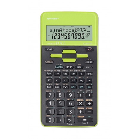 Calculatrice Scientifique EL-531THB-GR / vert