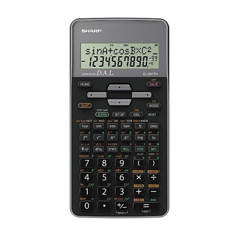 Calculatrice Scientifique Sharp Gris (EL-531THB-Gy)