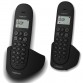 Téléphone Fixe Logicom Luna 250 Duo Sans Fil / Ardoise Téléphone Fixe Logicom Luna 250 Duo Sans Fil / Ardoise
