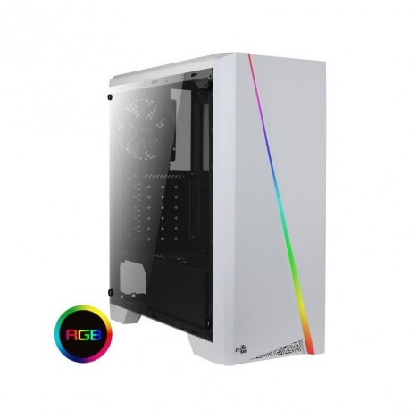 Boitier Gamer AEROCOOL CYLON RGB Blanc (ACCM-PV10012.21)