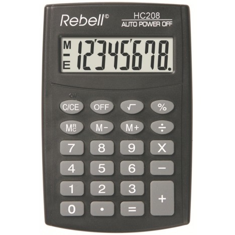 Calculatrice Rebell HC208 BX
