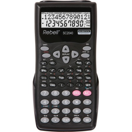 Calculatrice scientifique Rebell SC2040 (RE- SC2040)