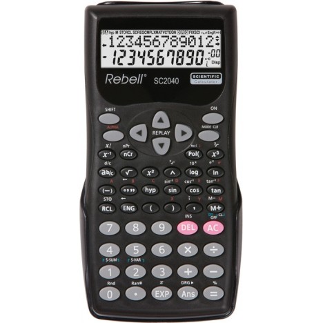 Calculatrice scientifique Rebell SC2040 (RE- SC2040)