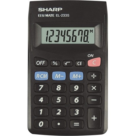 Calculatrice Sharp EL-233SB-BK (EL-233SB-BK)
