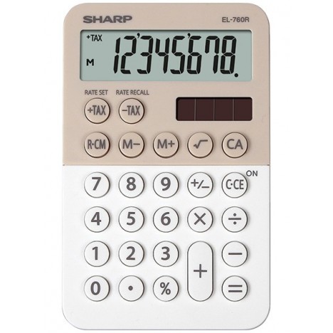 Sharp Calculatrice de bureau - EL-760RB- LA( EL-760RB- LA)
