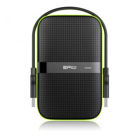 DISQUE DUR EXTERNE SILICON POWER ARMOR A60 / 2 TO / ANTICHOC / USB 3.0(SP020TBPHDA60S3K)