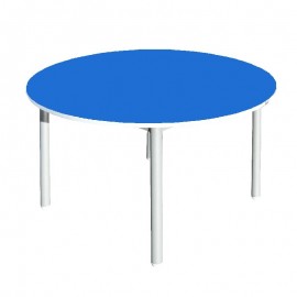Table Maternelle Ronde-Bleu (SOT-MA14)
