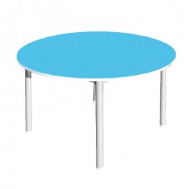 Table Maternelle Ronde-Bleu (SOT-MA14)