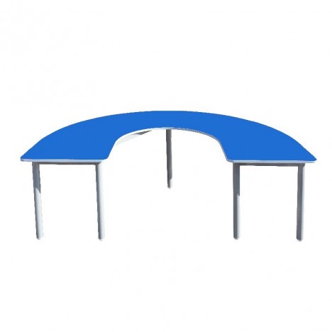 Table Maternelle en U -Orange (SOT-MA15)