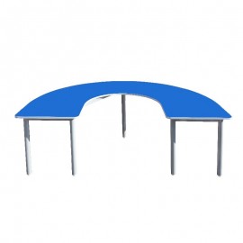 Table Maternelle en U -Orange (SOT-MA15)