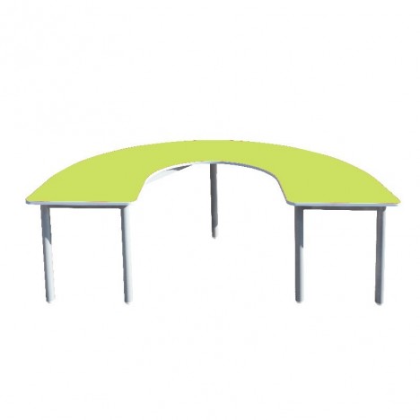 Table Maternelle en U -Orange (SOT-MA15)