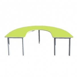 Table Maternelle en U -Orange (SOT-MA15)
