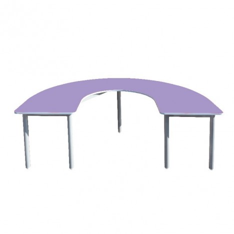 Table Maternelle en U -Orange (SOT-MA15)