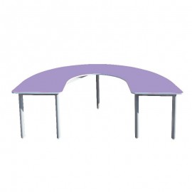 Table Maternelle en U -Orange (SOT-MA15)