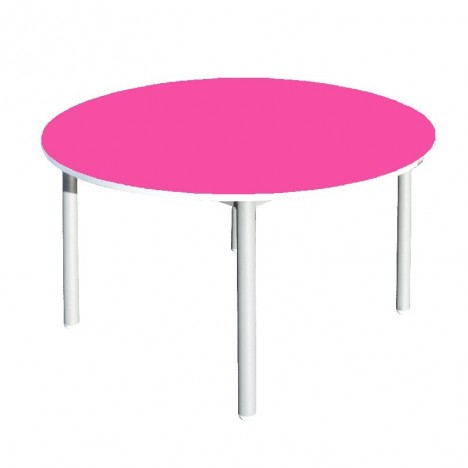Table Maternelle Ronde-Bleu (SOT-MA14)