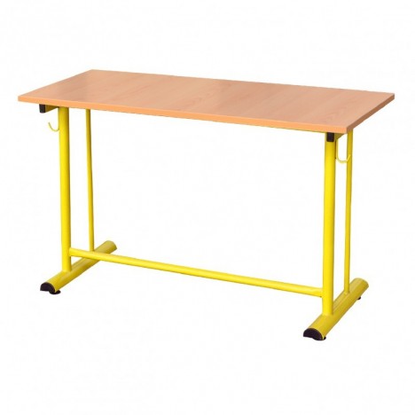 Table écolier biplace à dégagement latéral (SOT-TE03)
