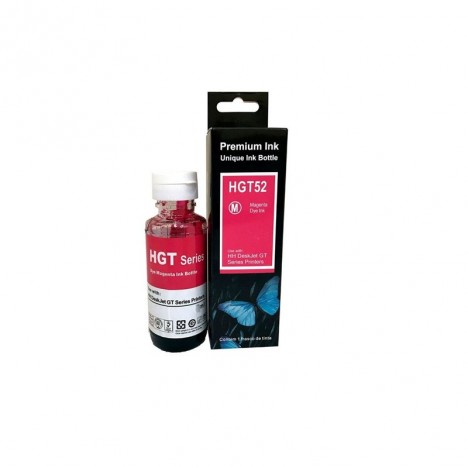 Bouteille d'encre adaptable HP GT52 Magenta (HGT52M)