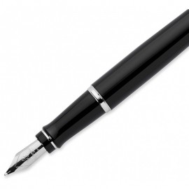 Stylo-Plume Waterman Expert Laque Noir & Chromé (951760)