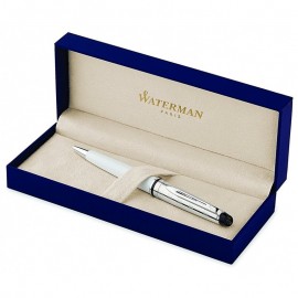 Stylo à Bille Waterman Expert Deluxe Métal Blanc (952440)