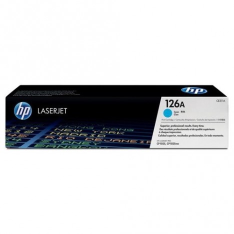 Toner LaserJet Original HP 126A - Cyan